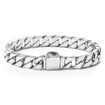 Браслет Tiffany & Co. Curb Link, серебро - фото 2