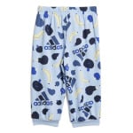 Спортивный костюм Adidas Sportswear Essentials Allover Print Jogger, синий - фото 4