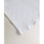 Полотенце Zara Home Waffle-Knit Cotton, белый - фото 3