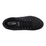 Кроссовки Skechers Sport Uno, black tonal leopard print durabuck/ mesh trim - фото 3