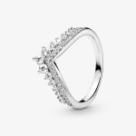 Кольцо Pandora Timeless Princess Wishbone, серебро - фото