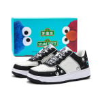 Кроссовки SESAME STREET Skateboarding Shoes Unisex Low-top, красный - фото