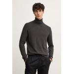 Свитер из смесовой шерсти Pepe Jeans НОВЫЙ ANDRE TURTLE NECK, серый - фото 5