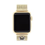 Сетчатый браслет Apple Watch, 38 мм/40 мм/41 мм COACH, цвет Gold - фото