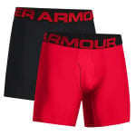 Боксеры Under Armour Boxershorts Boxerjock 6 Zoll 2P, красный - фото