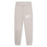 DKNY спортивные брюки с логотипом, нейтральный цвет - фото