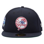 Кепка альтернативный логотип MLB New York Yankees 59Fifty New Era, темно-синий - фото 3