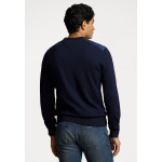 Джемпер CONTRAST PANEL WOOL CREWNECK SWEATER Polo Ralph Lauren, темно-синий - фото 2