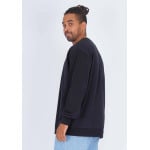 Футболка HONESTY RULES Longsleeves French Terry Cardigan, черный - фото 2