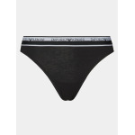 Комплект из 2 бразильских женских трусов Emporio Armani Underwear, черный - фото 4