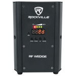 Комплект 10 Rockville RF WEDGE BLACK RGBWA + UV Battery Wireless DMX Up Lights + RF Remotes 10 RF WEDGE BLACK - фото 4