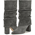 Сапоги Francis Nine West, цвет Dark Grey Suede - фото