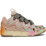 Кроссовки Gallery Dept. x Lanvin Wmns Curb Light Sneakers Paint Drip - Pale Pink, розовый - фото