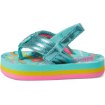 Шлепанцы Reef Kids Little Ahi Flip Flop Reef, цвет Love Rainbow - фото 4