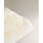 Полосатое жаккардовое банное полотенце Zara Home, экрю - фото 4