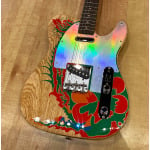 Электрогитара Fender Jimmy Page Telecaster Natural with Artwork - фото