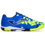 Детские футбольные бутсы Kids Low-top Blue/Green Joma, синий - фото 2