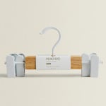 Набор детских вешалок для одежды Zara Home Wooden With Clips, 3 шт - фото