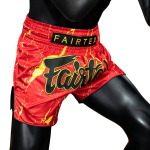 Шорты для тайского бокса Fairtex Bs1946 Inferno, размер S, красный - фото 4