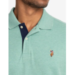 Футболка поло U.S. Polo Assn. Multi Color Logo Interlock, светло-зеленый - фото 3