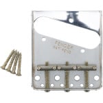 099-7210-000 Сборка моста для гитары Fender Road Worn Chrome Telecaster 099-7210-000 Fender Road Worn Chrome Telecaster Guitar Bridge Assembly - фото