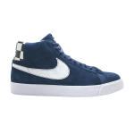 Кроссовки Nike Blazer SB 'Midnight Navy', синий - фото