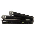 Беспроводная микрофонная система Shure BLX288/SM58 Handheld Wireless Microphone System - J11: 596-616 MHz - фото