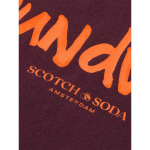 Худи Scotch & Soda Surf The Soundwave, красный - фото 3