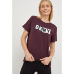 Прекрасная футболка DKNY, фиолетовый - фото 2