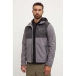 Куртка Columbia Ascender Softshell для отдыха на открытом воздухе, серый - фото