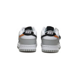 Кроссовки Nike Dunk Skateboarding Shoes Men Low-top Grey/white/black/blue/orange, серый - фото 5