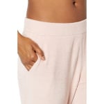 Спортивные штаны CozyChic Ultra Lite для Барби Barefoot Dreams, цвет Dusty Rose/White - фото 3