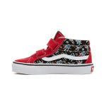 Детские кроссовки для скейтбординга Vans SK8 PS, Black/Pink - фото