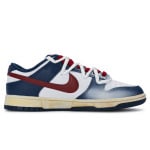 Кроссовки Nike Dunk Skateboarding Shoes Men Low-top Red, белый/синий/красный - фото 2