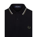 Рубашка поло Fred Perry, черный - фото 3