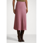 Юбка А-силуэта SATIN CHARMEUSE MIDI SKIRT Lauren Ralph Lauren Petite, светло-розовый - фото 4