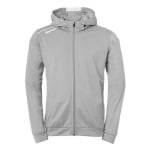 Толстовка Kempa Player Full Zip, серый - фото