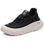 Кроссовки мужские Lifestyle Shoes Men Low-Top Ajpap, цвет Black/Beige - фото