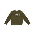 Zadig & Voltaire Kids толстовка Симба, зеленый - фото