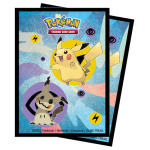 Чехол для карточек Pokemon Pikachu & Mimikyu 65Ct Deck Protectors Nintendo - фото