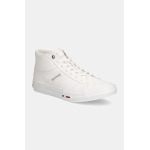 Кроссовки Tommy Hilfiger TH HI VULC STREET RWB LTH, белый - фото