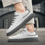 Кроссовки мужские Lifestyle Shoes Men Low-Top Aokang, бежевый - фото 16