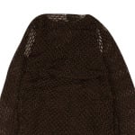 NWT BOTTEGA VENETA Шоколадно-коричневый комплект трикотажного платья из бисера, коричневый - фото 4