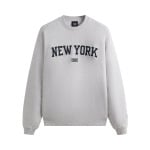 Толстовка Kith For The New York Knicks City So Nice Nelson Crewneck, серый - фото