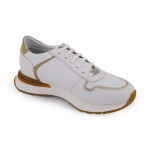 Кроссовки TRANOI Lifestyle Shoes Men Low-top White/gold, белый - фото 3