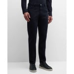 Мужские хлопковые брюки с 5 карманами Delave Comfort ZEGNA, цвет Navy Solid - фото