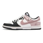 Кроссовки Nike Dunk Skateboarding Shoes Men Low-top Pink, черный - фото