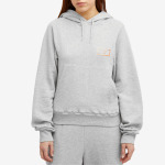 Худи Martine Rose Shrunken Logo, цвет Grey Marl - фото 2