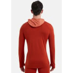 Футболка с длинным рукавом MERINO 200 MID WEIGHT SONEBULA HALF ZIP HOODIE Icebreaker, пятнистый оранжевый - фото 4