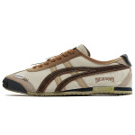 Кроссовки Onitsuka Tiger MEXICO 66 Lifestyle Shoes Unisex Low-top Brown/Taupe, коричневый - фото